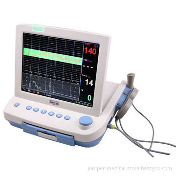 12-inch Fetal Monitor CTG Machine with Tocodynagraph, Phonocardiograph and Printer, CE-certified